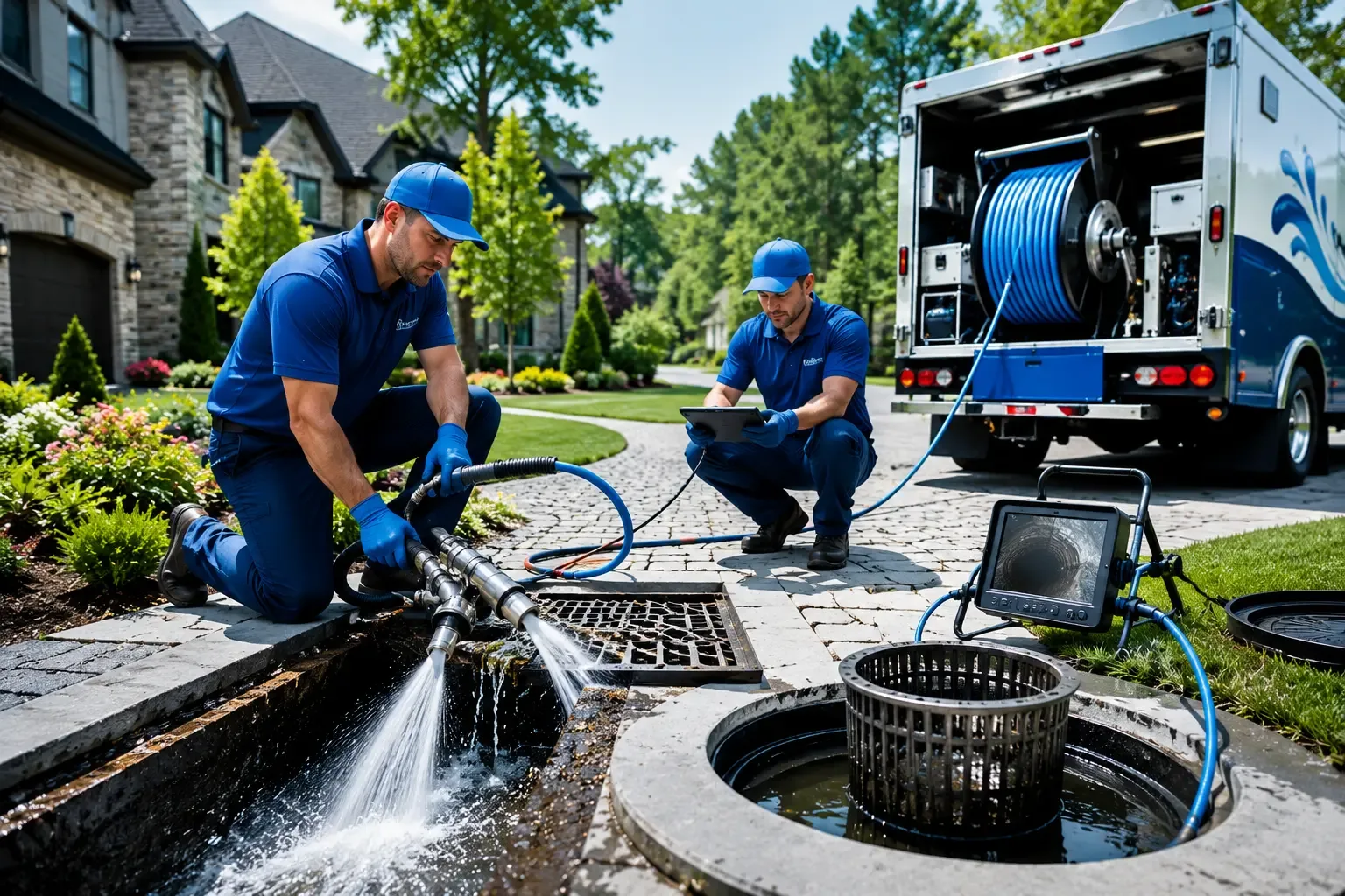 Local outdoor drain cleaning professionals in Sears, MI