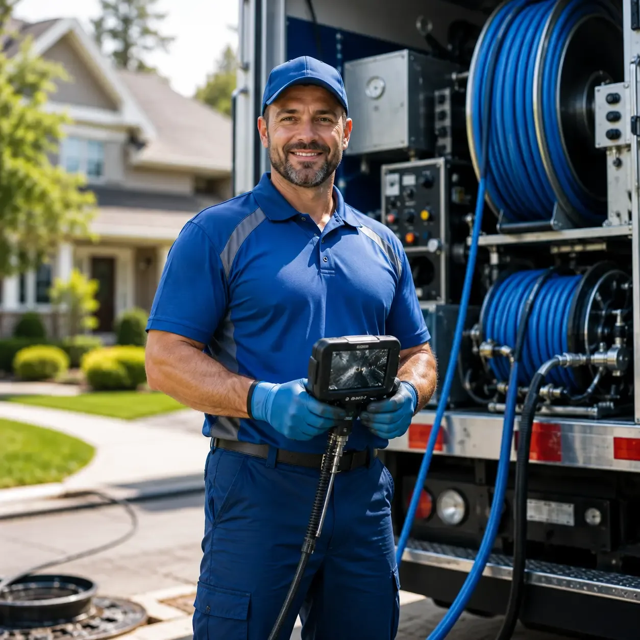 Local outdoor drain cleaning specialists in Sears, MI